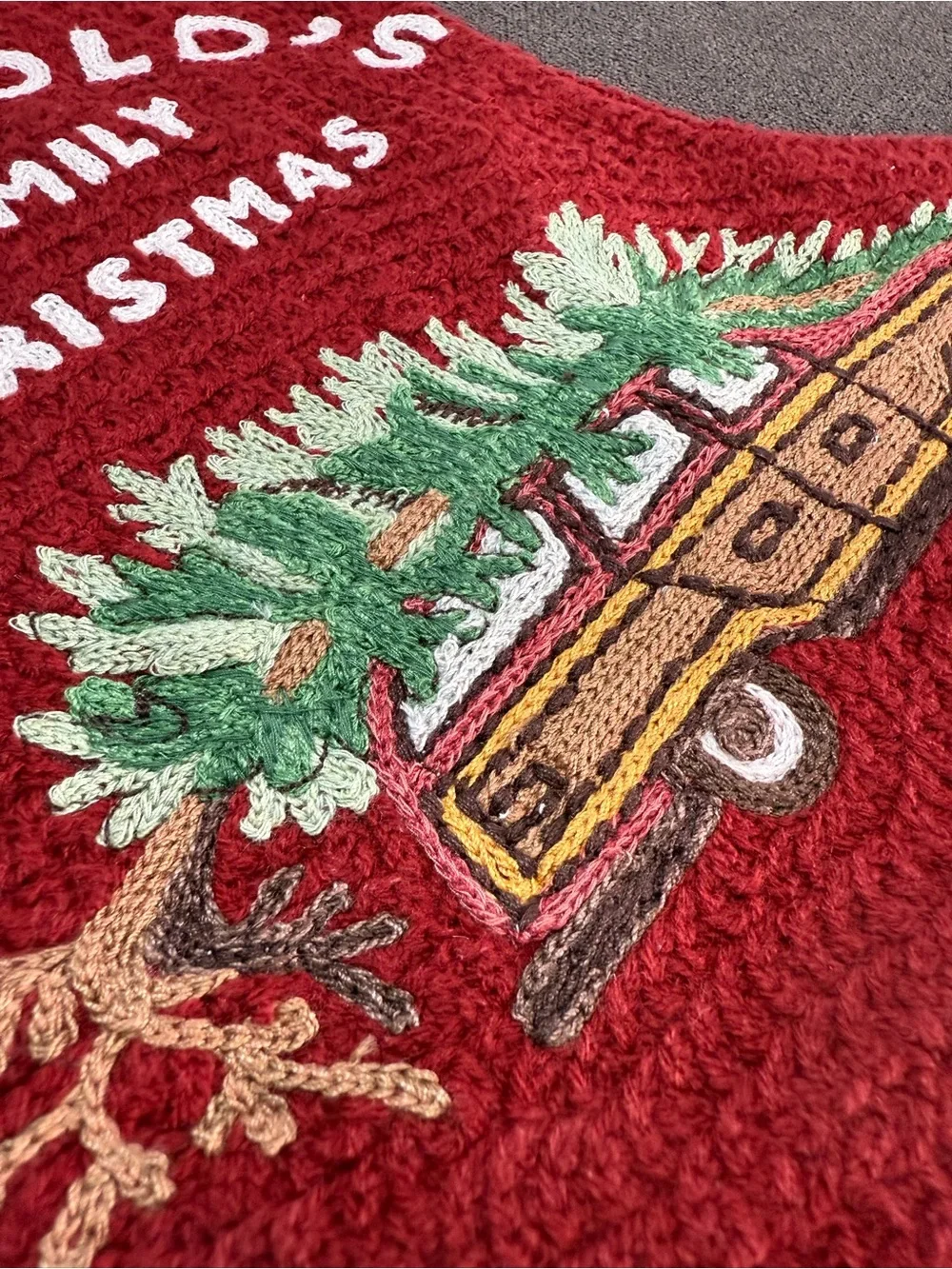 Pottery Barn National Lampoon’s Christmas Vacation Stocking Red